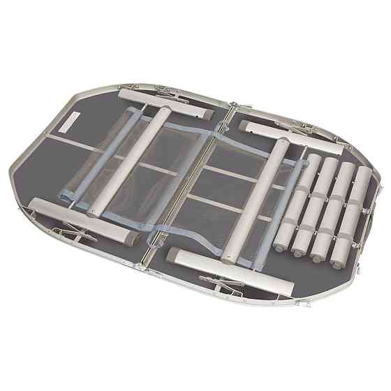 Стол Bo-Camp Case Model Oval 120x80 cm Grey (1404415) Винница