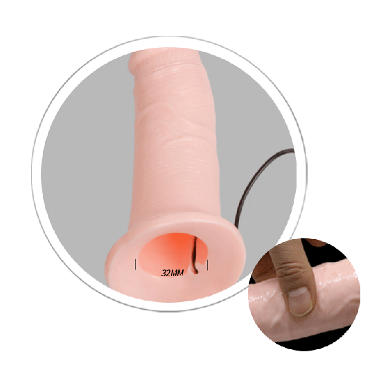 Страпон - Men's Pants Replacement Vibrating Strap On, 16,5 см Sex Aura Київ