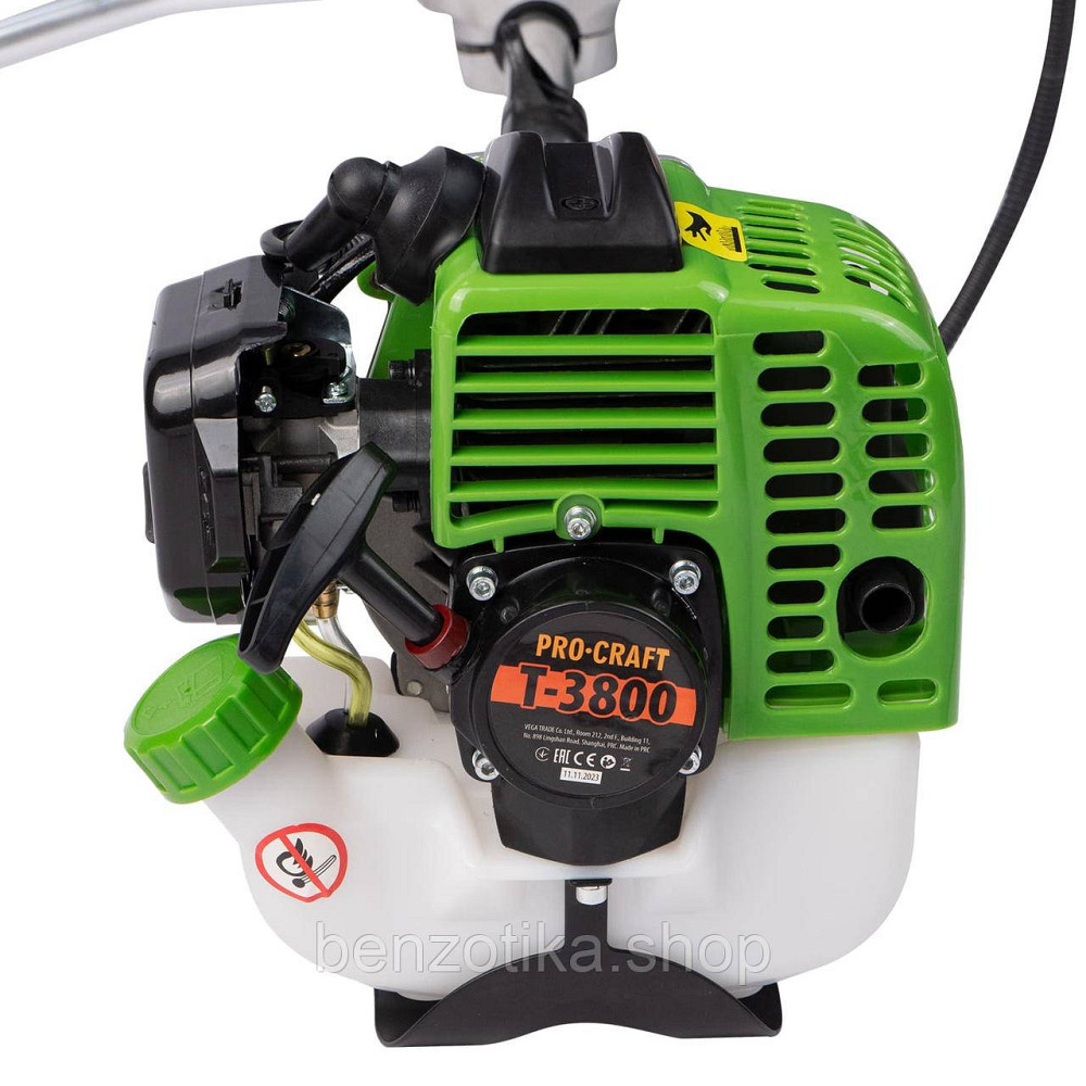 Коса бензинова Procraft T3800 + Олива Procraft 2T 1 л + захистна маска Киев - изображение 7