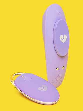 Вибратор в трусики с пультом Lovehoney Mon Ami Panty Vibrator для клитора, сиреневый Sex Aura Киев