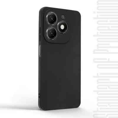 Чехол для мобильного телефона Armorstandart Matte Slim Fit Tecno Spark 20 (KJ5n) Camera cover Black (ARM77698) Винница