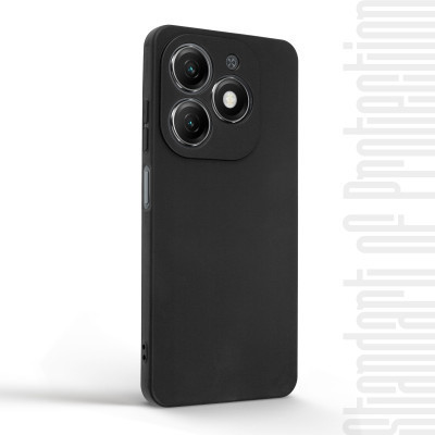 Чехол для мобильного телефона Armorstandart Matte Slim Fit Tecno Spark 20 (KJ5n) Camera cover Black (ARM77698) Винница - изображение 2
