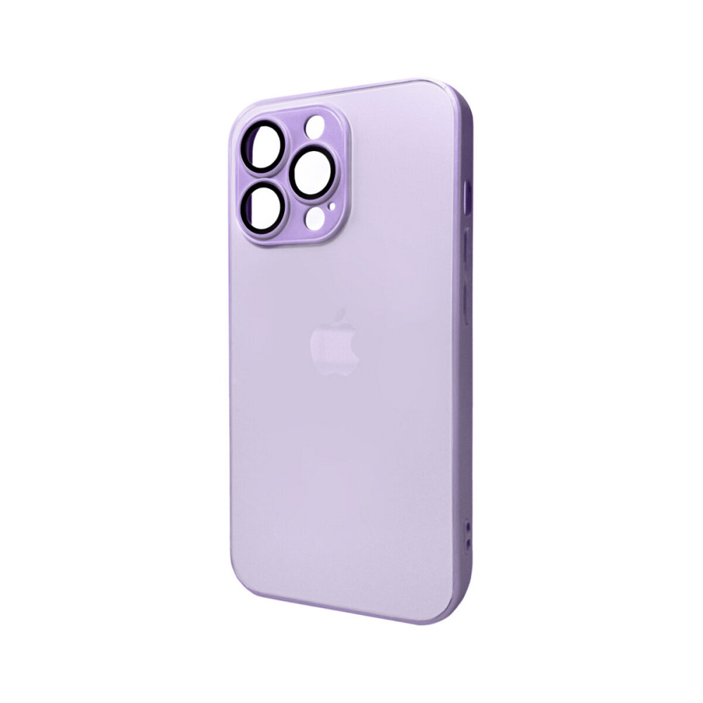 Чохол для смартфона AG Glass Matt Frame Color Logo for Apple iPhone 12 Pro Max Light Purple Київ - фото 1