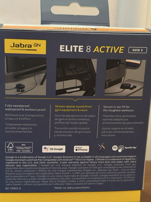 Навушники Elite 8 Active. Київ - фото 1