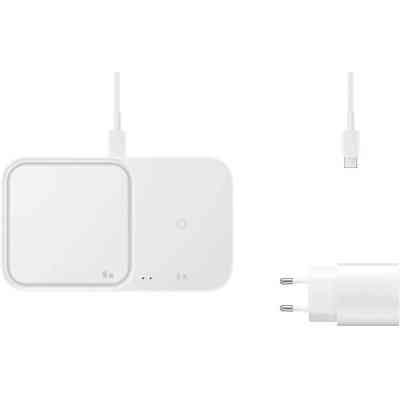Зарядний пристрій Samsung Duo 15W wirh Power Adapter White (EP-P5400TWEGEU) Вінниця
