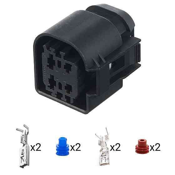 Роз'єм конектор 4-кон., Водяной Насос, 10098866, 10098862, 50390572, KOSTAL Германия Багато BMW, Mercedes-Benz 40648 Київ