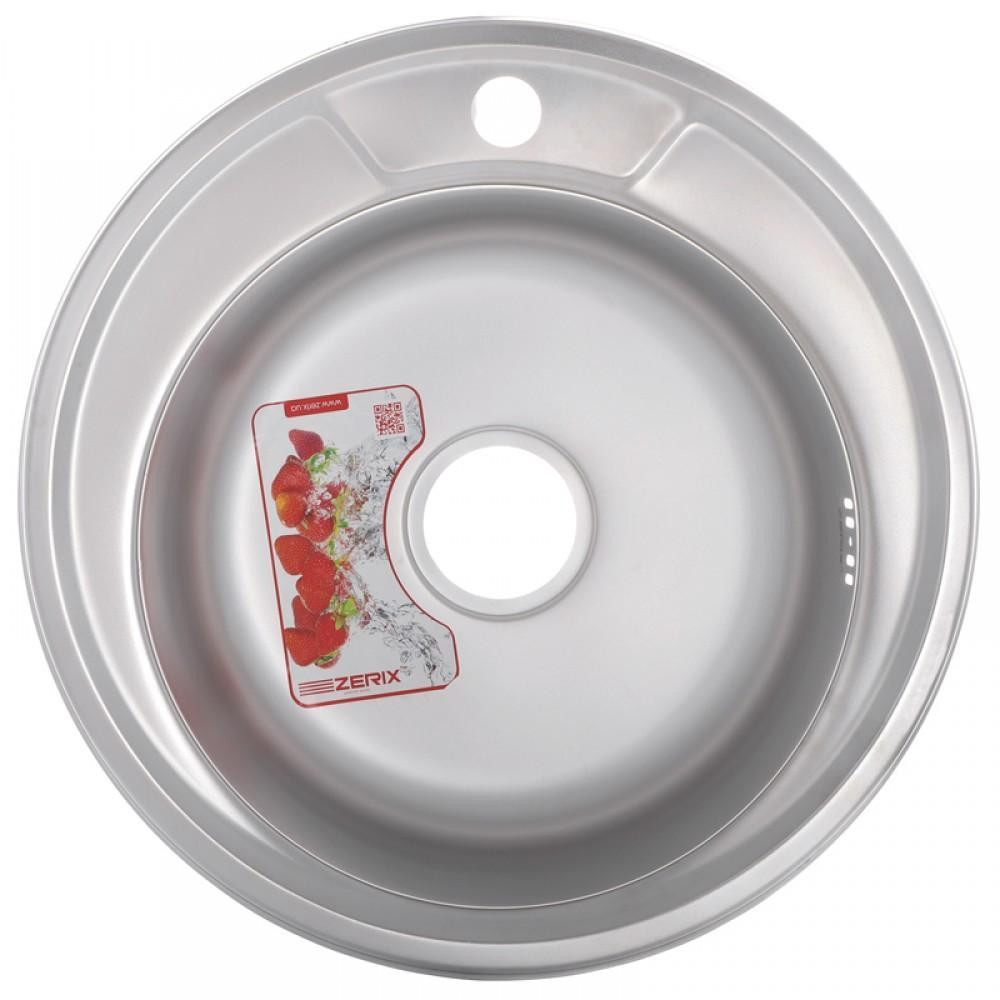 Мийка ZERIX Z490-06-170D (decor) Харків - фото 1