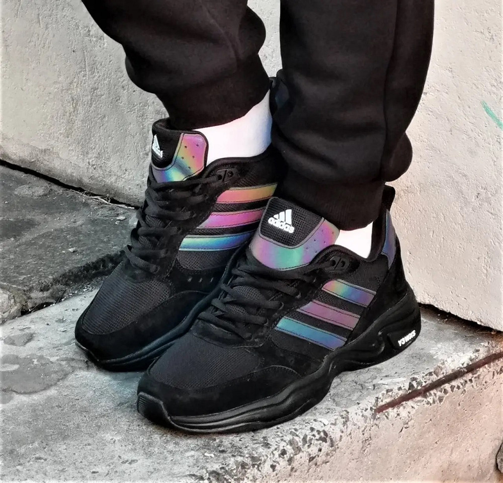 Кросівки Adidas Чорні Хамелеон Чоловічі Адідас Y3WXS (розміри: 42,43,45) Дніпро - фото 10