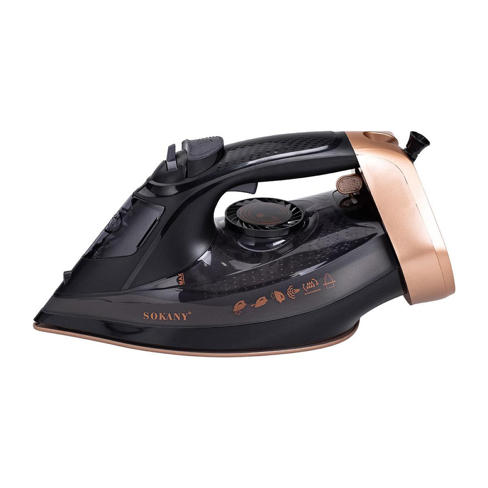 Беспроводной паровой утюг с автоотключением Sokany 2400 Вт Киев - изображение 2