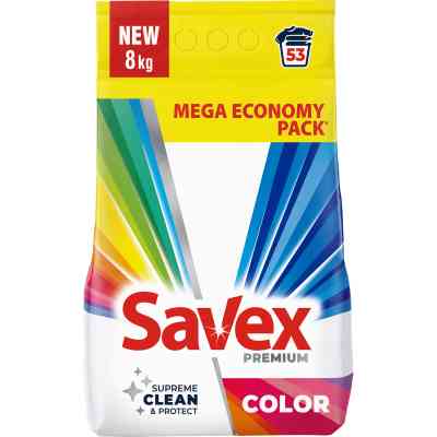Стиральный порошок Savex Premium Color 8 кг (3800024047961) Винница