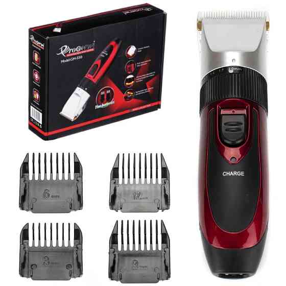 Машинка для стрижки волос Geemy GM-550,с насадками SBR Киев