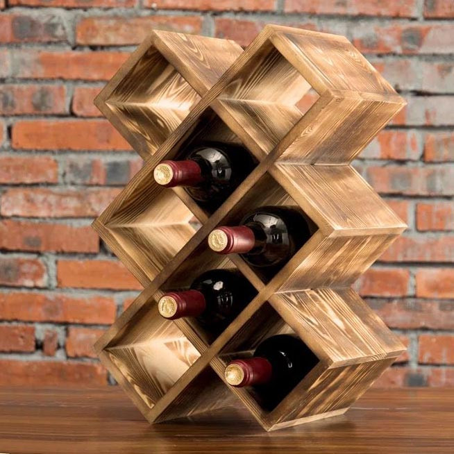 Настольная винная полка 