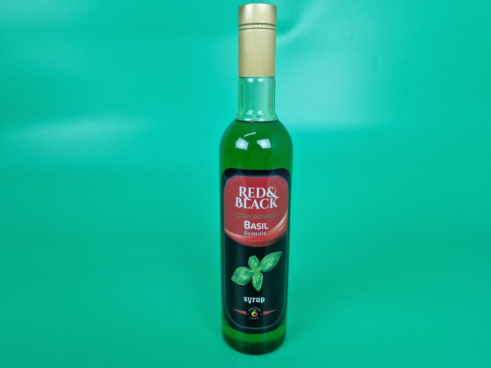 Сироп Red&Black Базилік 0,7 л (1 шт) Харків - фото 1