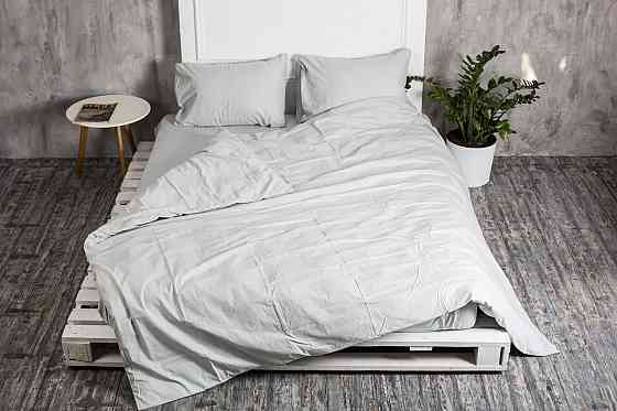 Ecotton Комплект постілі Ecotton двоспальний Підковдра та 2 наволочки сірий Коломия