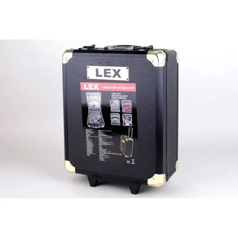 Набір LEX 186CC-2 — 186 предметів для авто, дому і майстерні (Чехія) Львів - фото 5