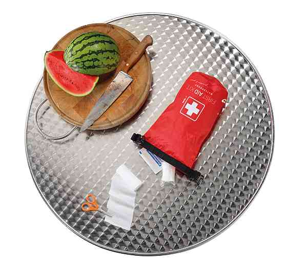 Аптечка первой помощи Troika Erste Hilfe Set непромокаемая с карабином Красный Киев