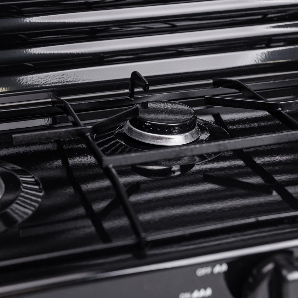 Настільна газова плита на 3 конфорки Sokany 5.5 кВт Чорна Lugi SK-6003B Коломия - фото 6