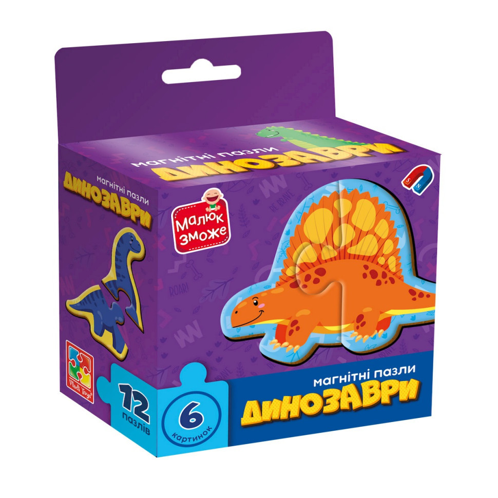 Детские магнитные пазлы 