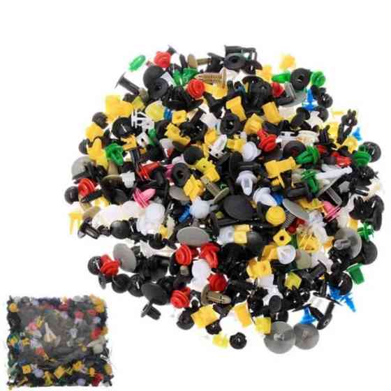 Набір автомобільних кріплень, пістонів, кліпс, 500 шт. Винница