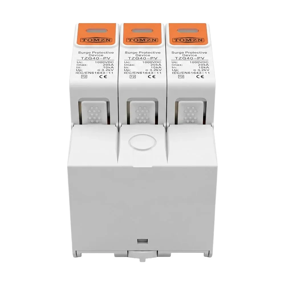 Обмежувач напруги TOMZN TZG40-PV 3P 1000V DC під DIN-рейку (51-00132) Киев - изображение 7
