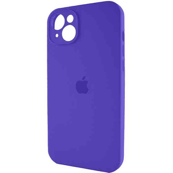 Чохол для смартфона Silicone Full Case AA Camera Protect for Apple iPhone 14 22,Dark Purple Киев