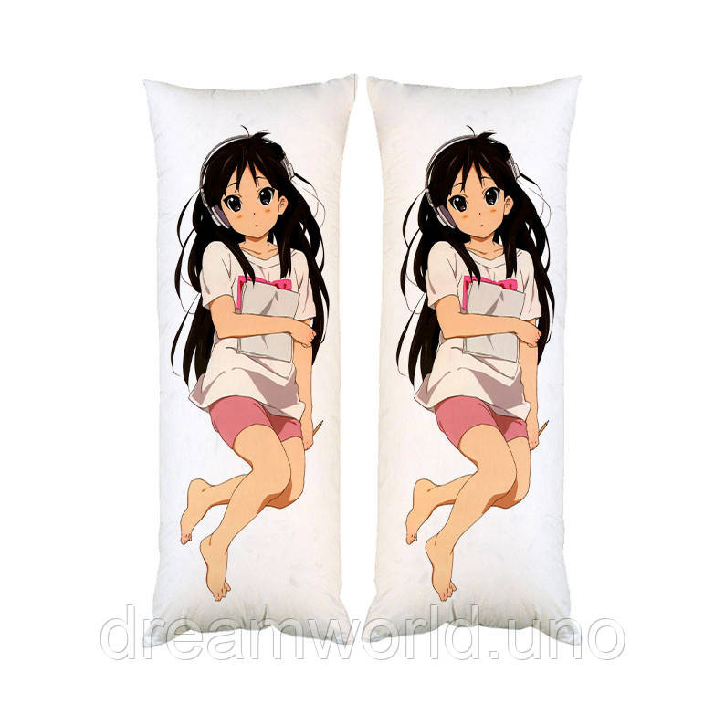 Подушка дакимакура Мио Клуб лёгкой музыки декоративная ростовая подушка для обнимания Харьков - изображение 1