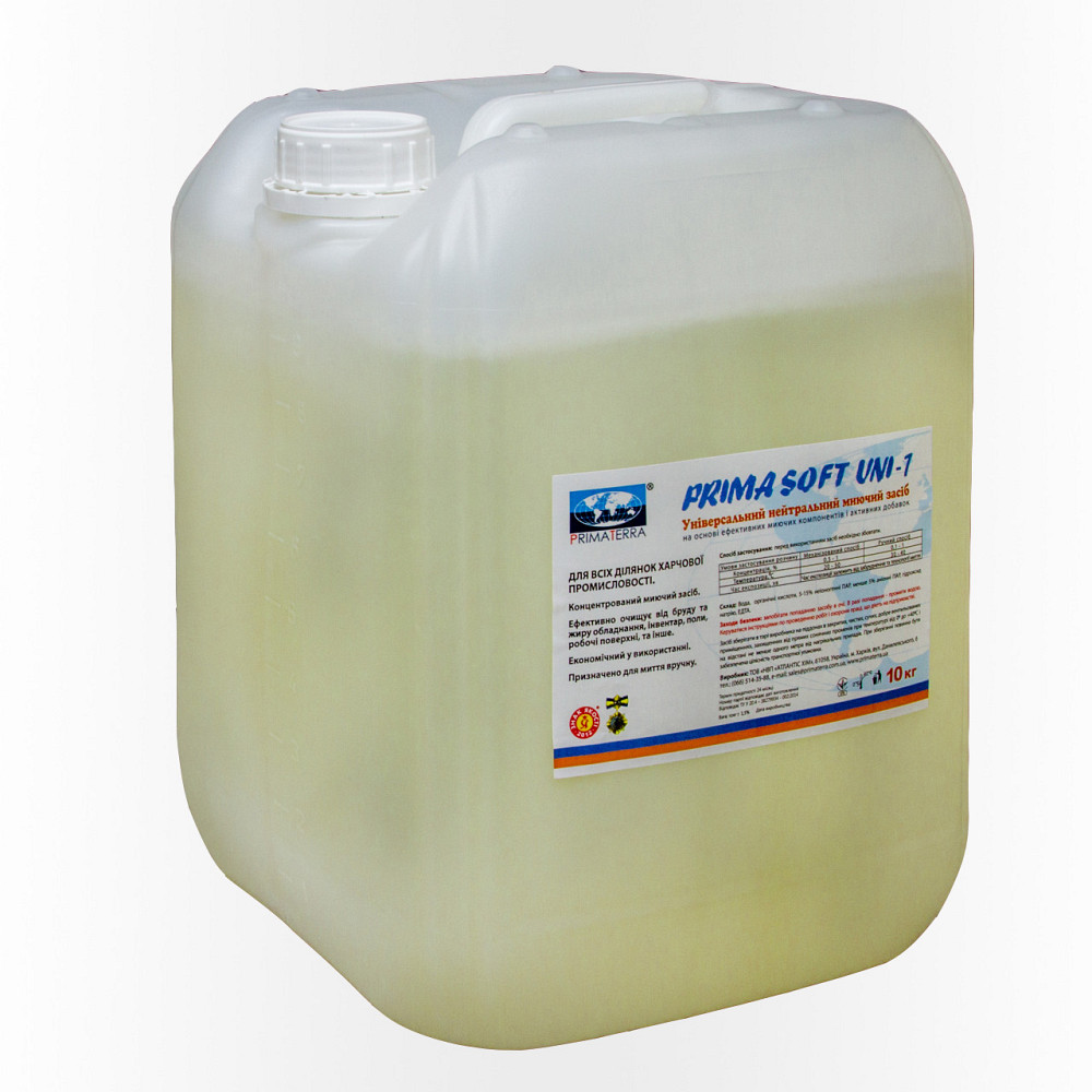 Uni-1 (10 кг) нейтральний пінний мийний засіб, концентрат Павлоград - фото 1