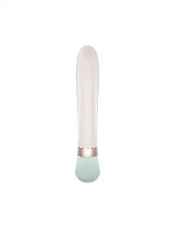 Смарт вібратор-кролик із підігрівом Satisfyer Heat Wave Mint Львів