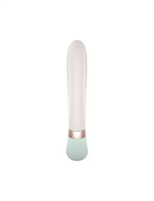 Смарт вібратор-кролик із підігрівом Satisfyer Heat Wave Mint Львів - фото 2