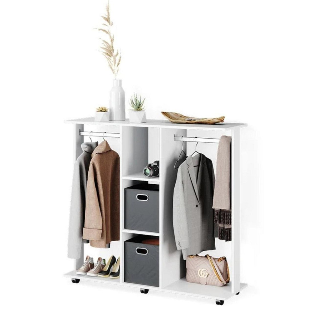 Гардеробная стойка Doros Д3 130х40,6х121 см Білий (DRS-011418) Львов - изображение 5