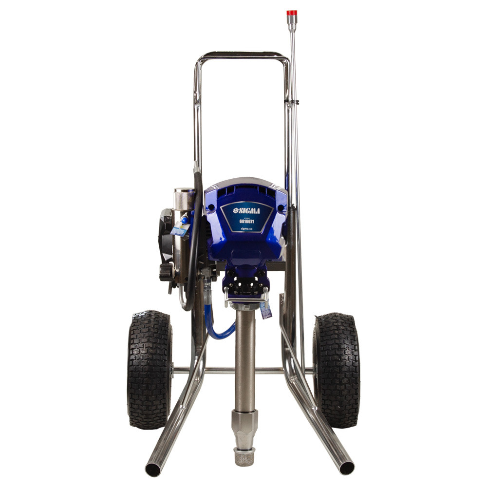 Sigma Аппарат для безвоздушной покраски и шпатлевки 3800Вт 6.0л/мин 250бар Profi SIGMA (6816671 Киев - изображение 8