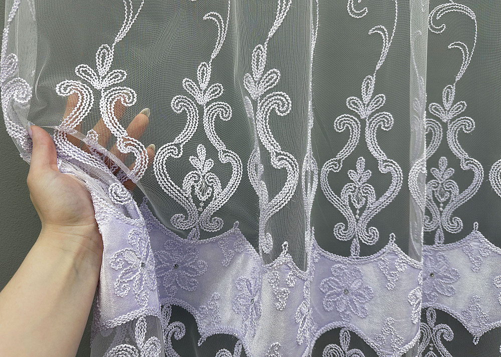 Тюль VR-Textil 1569т Фатин 