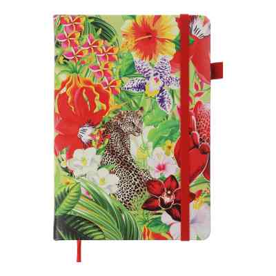 Книга записна Buromax EXOTIC А5 96 аркушів клітинка, червоний (BM.295124-05) Вінниця