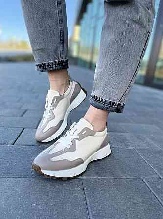 EMELI Кросівки жіночі EMELI 171/32 білі+капучіно (весна-осінь, шкіра натуральна) (4995) Коломыя