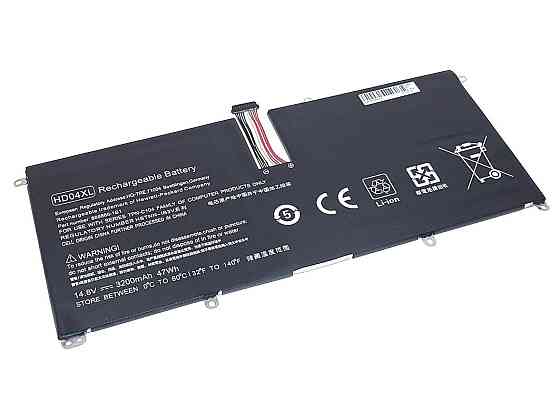 Аккумулятор для ноутбука HP HD04XL Envy 13-2000eg Spectre XT Ultrabook 14.8V Black 3200mAh OEM Вінниця