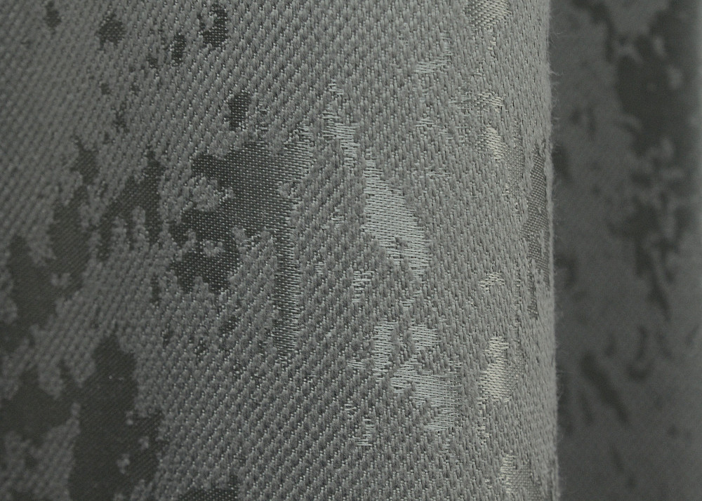 Комплект готових штор VR-Textil Льон мармур Pavliani AL № 1577ш Сірий 150х260 см 2 шт (33-0437) Київ - фото 8