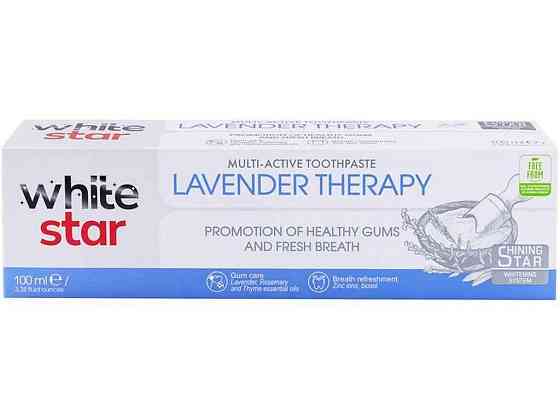 Зубна паста 100мл Lavender Therapy ТМ WHITE STAR Киев