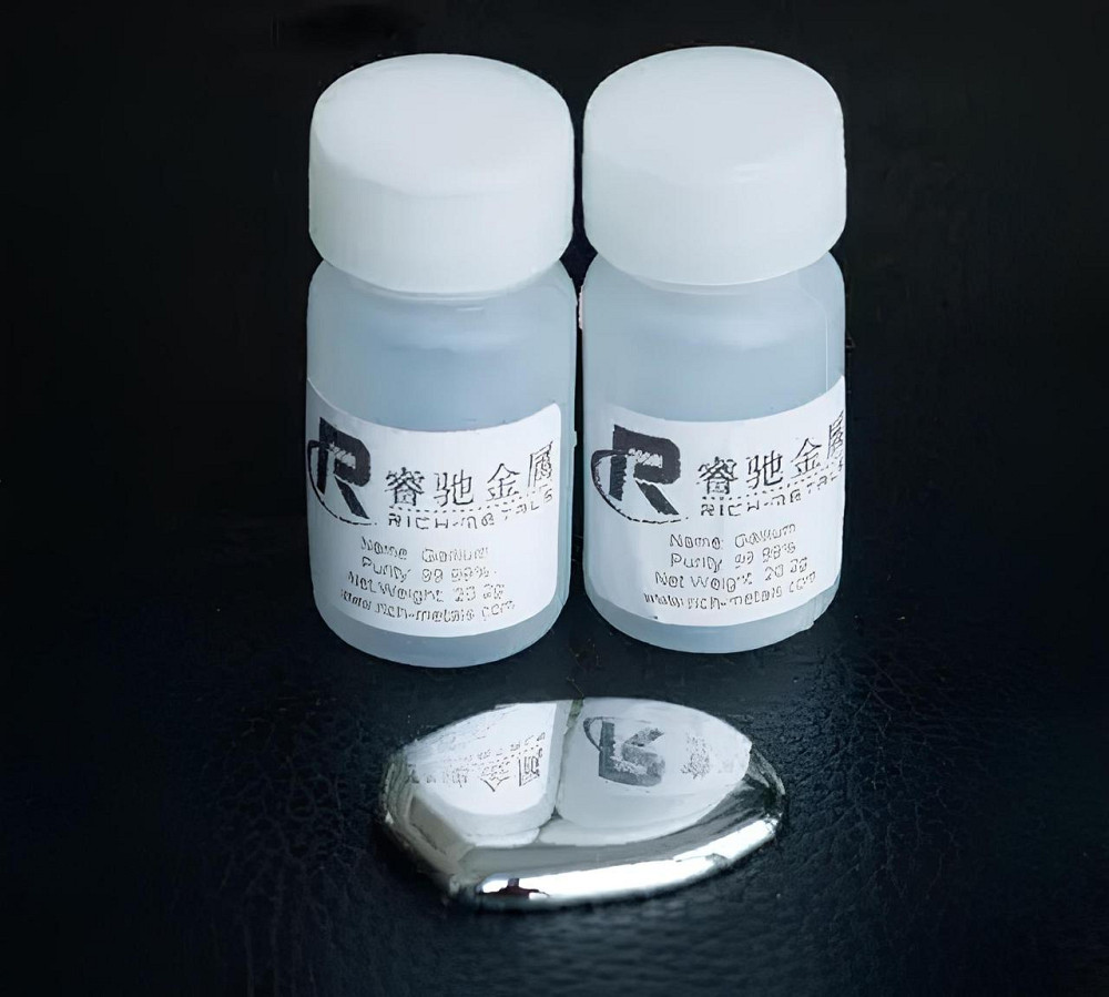 Метал Галлій RESTEQ 20 грамів — метал Ga з чистотою 99.99%, плавиться в руці Київ - фото 5