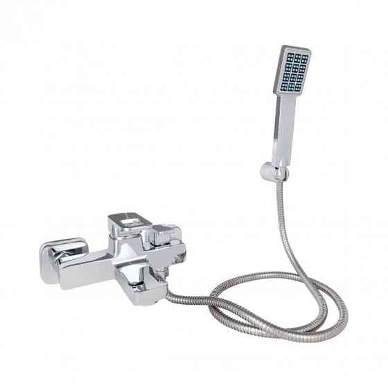 Змішувач для ванни з душовим гарнітуром Lidz Wawel 006 Chrome Київ