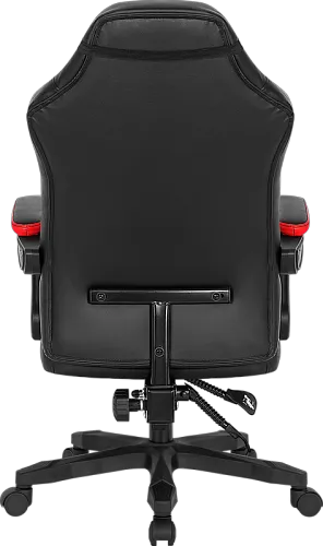 Крісло геймера Defender Master поліуретанове (Чорно-червоне) Київ - фото 4