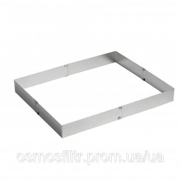 Рамка для випічки Axentia нерж з регулюваням ширини та глибини 23.5-44x5x20-37 см (124014) Київ - фото 7