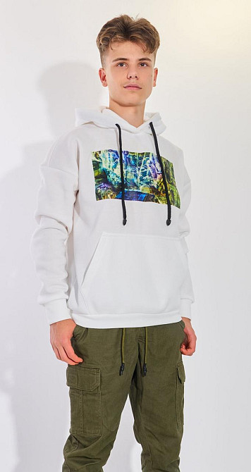 Худі з принтом (164 см) Київ - фото 1