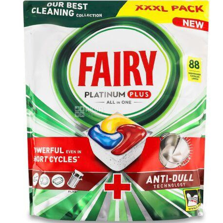 Таблетки для посудомийки Fairy Platinum Plus 88шт. Харків - фото 2