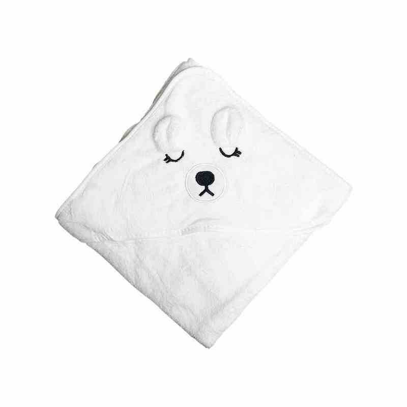 Детское полотенце с капюшоном MGZ-0640(White) размер 80х80 см Винница - изображение 1