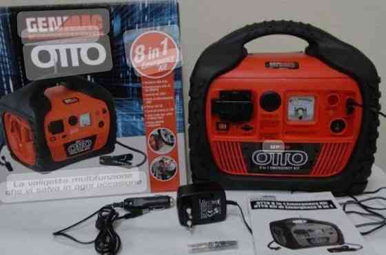 Пуско-зарядний пристрій, павербанк, Genmac OTTO 8в1 (компресор;бустер; Київ