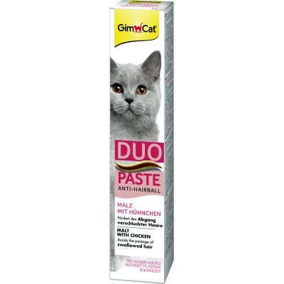 Паста для животных GimCat DUO PASTE Anti-hairball malt with chicken мальт и курица 50 г (4002064427201) Винница - изображение 1