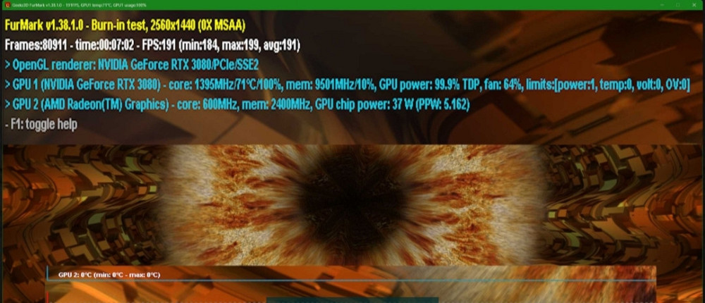 Відеокарта GeForce Manli RTX 3080 10Gb. Київ - фото 1