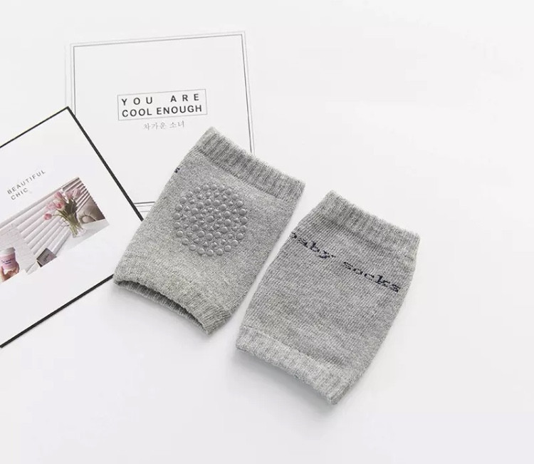 Наколенники детские для ползания, серые, отличные защитные наколенники Киев - изображение 1