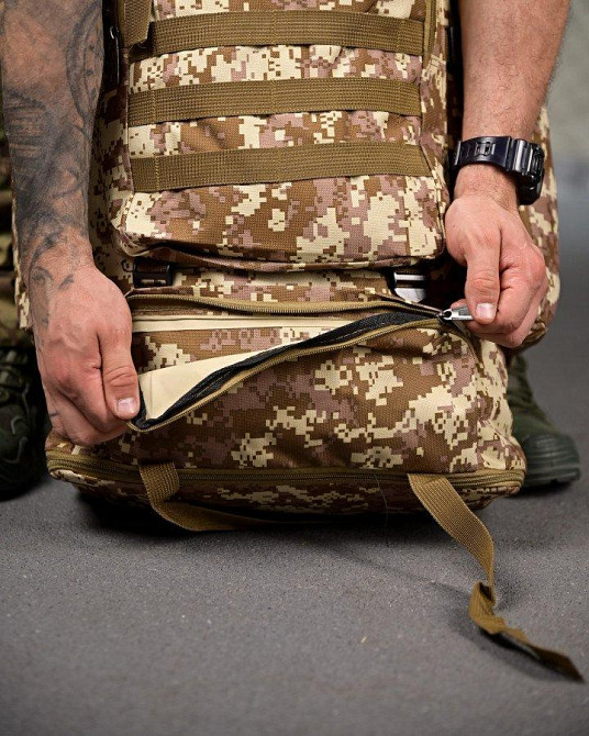 Милитари рюкзак baksik  pixel ПП4725 Одеса - фото 5