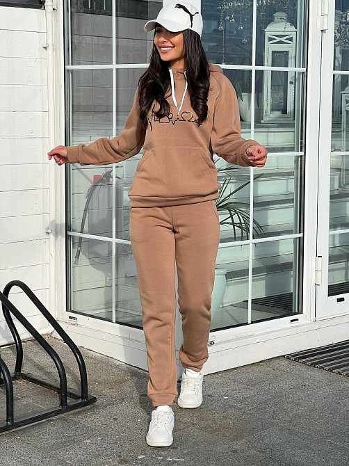 Жеский стильный спортивный костюм тринитка на флисе. 42-52р Киев - изображение 5